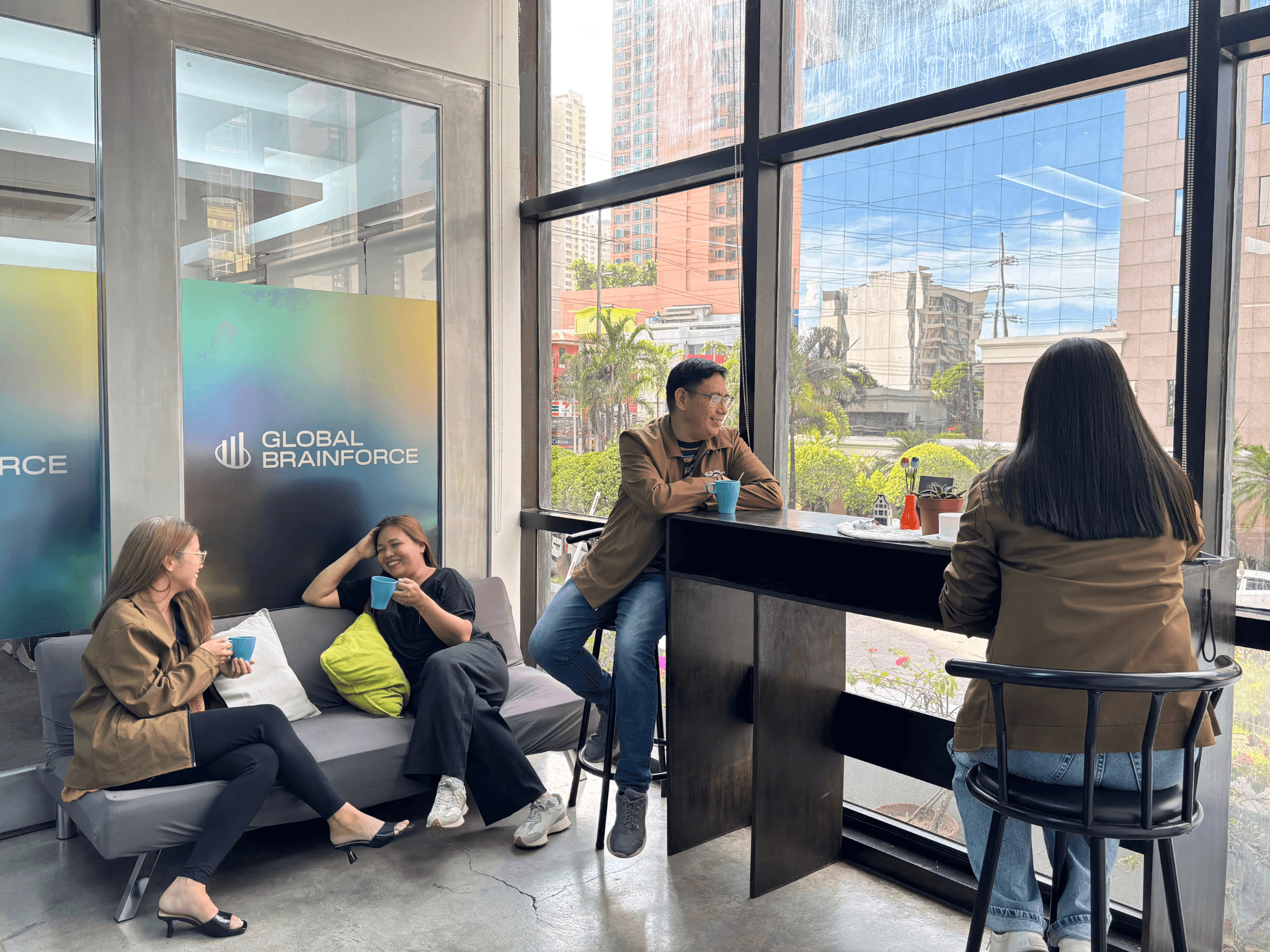 GBF Makati office - Collaboration zone